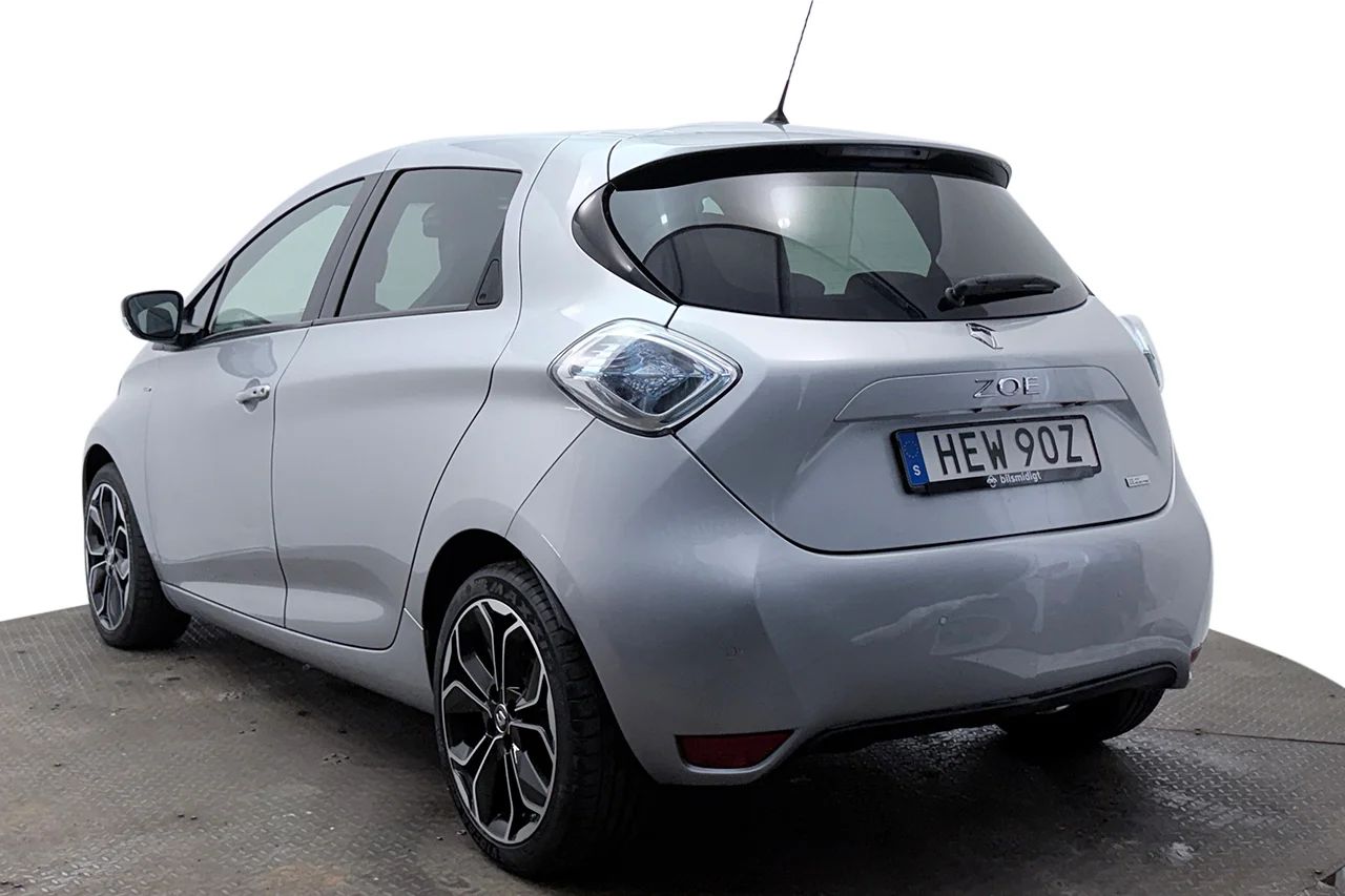 Renault Zoe R110 41 kWh Iconic Batteriköpt Kamera Värmare BOSE Skinn 109hk – bild 9 av 32