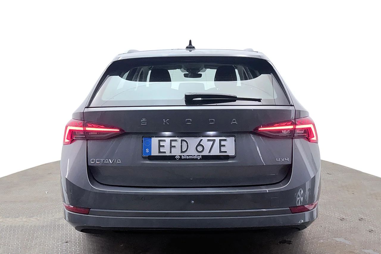 Skoda Octavia Kombi 2.0 TDI SCR 4x4 Aut Ambition Komfortpkt P-Sens Värmare – bild 6 av 31