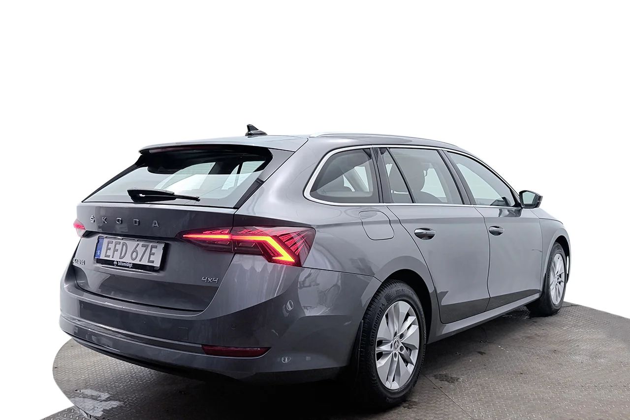 Skoda Octavia Kombi 2.0 TDI SCR 4x4 Aut Ambition Komfortpkt P-Sens Värmare – bild 5 av 31