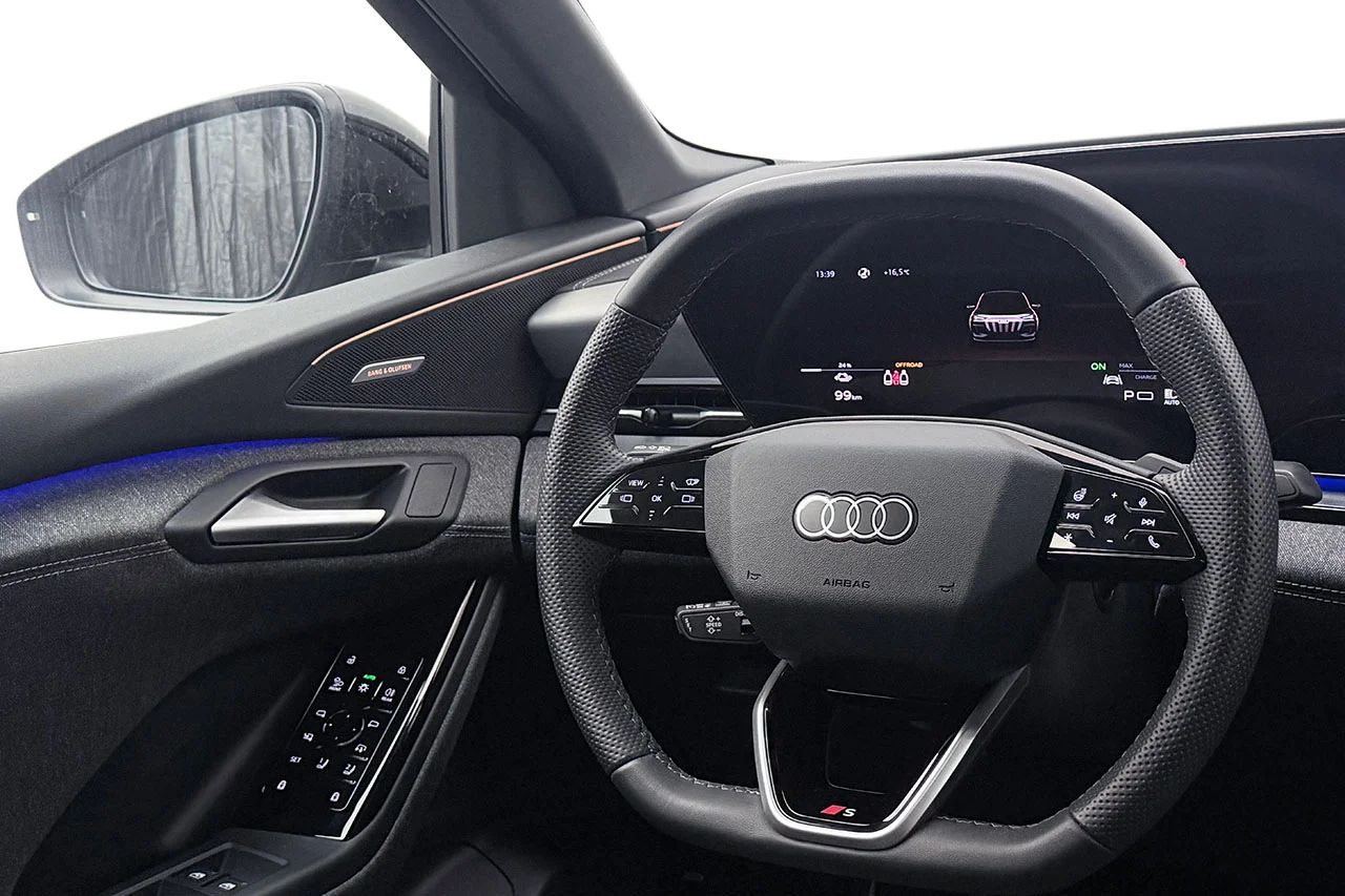 Audi Q6 e-tron SB e-tron Q S Line Sport Edt Ambiente Plus Drag HUD 360° B&O Pano – bild 18 av 36