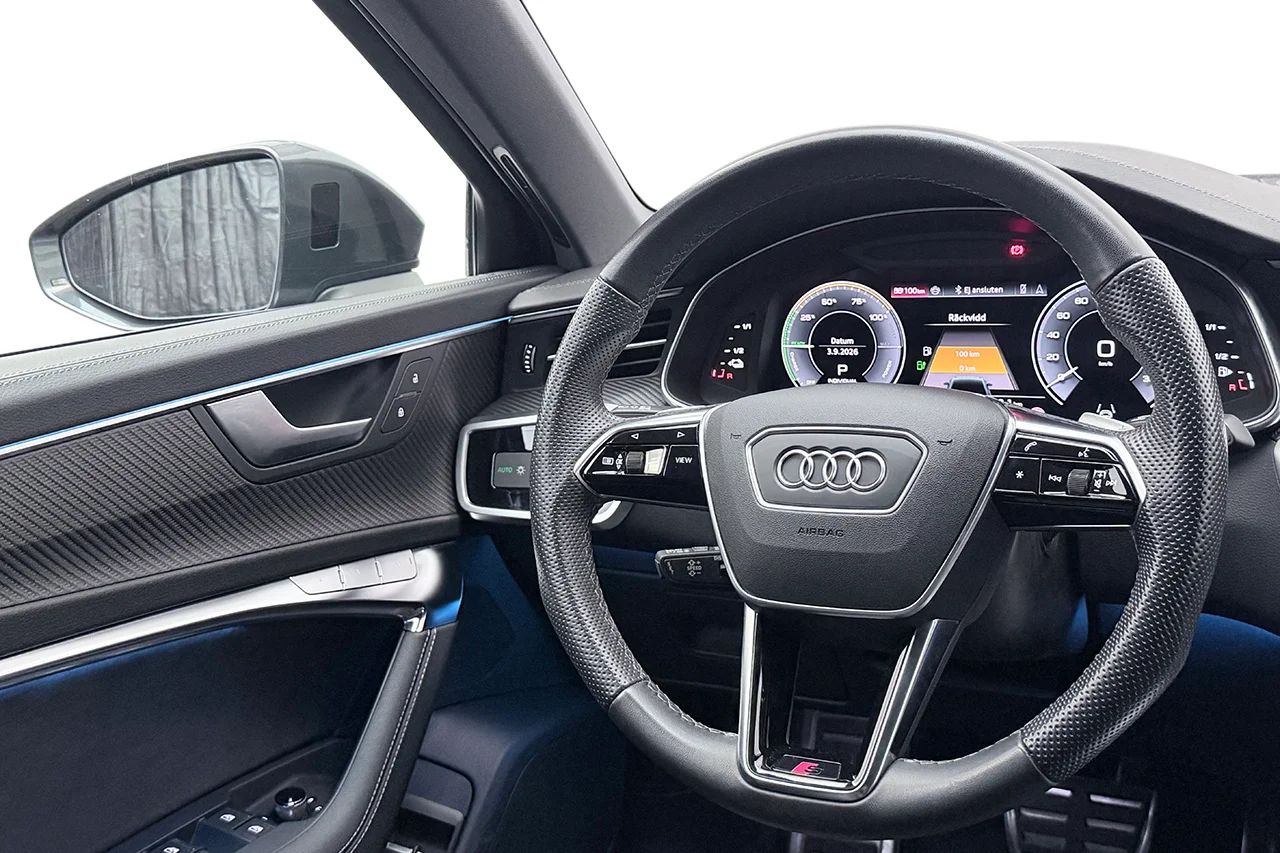 Audi A6 Sedan 55 TFSI e Q S Line Drag Matrix Navi Cockpit Stolminne 367hk – bild 17 av 35