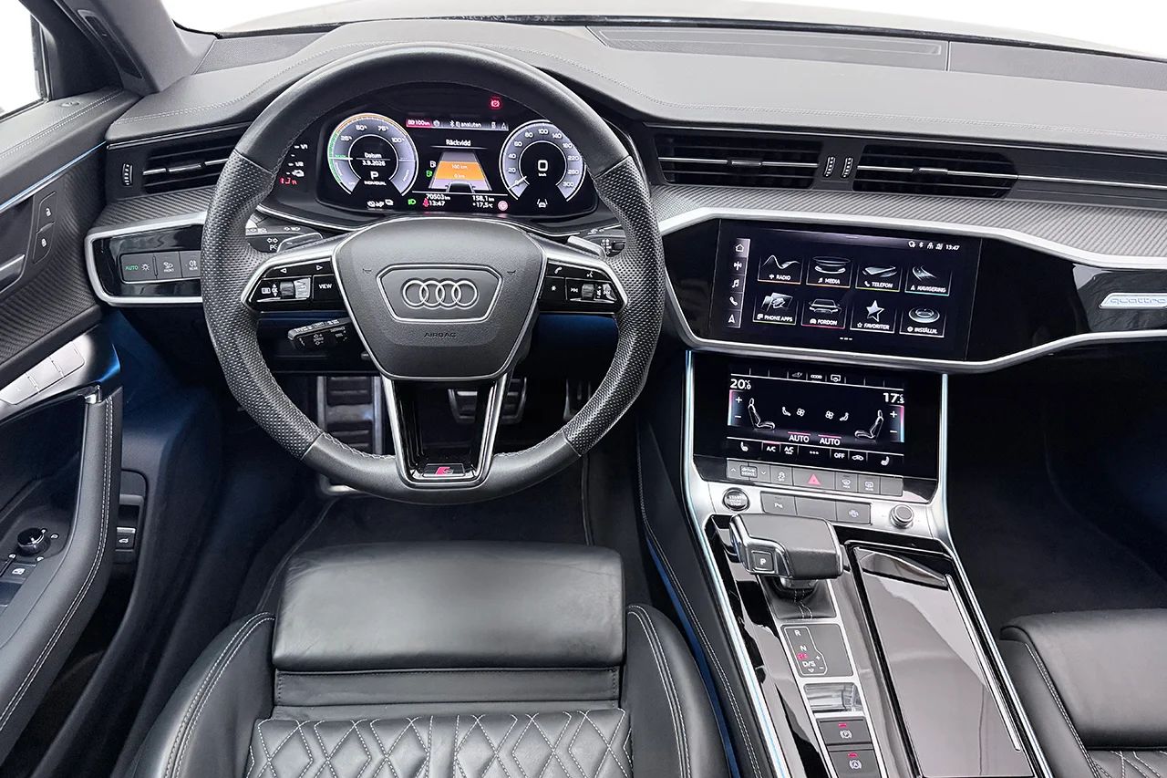 Audi A6 Sedan 55 TFSI e Q S Line Drag Matrix Navi Cockpit Stolminne 367hk – bild 19 av 35