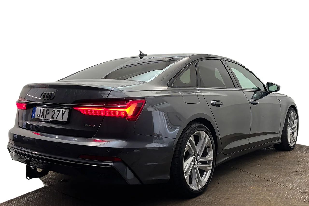 Audi A6 Sedan 55 TFSI e Q S Line Drag Matrix Navi Cockpit Stolminne 367hk – bild 5 av 35