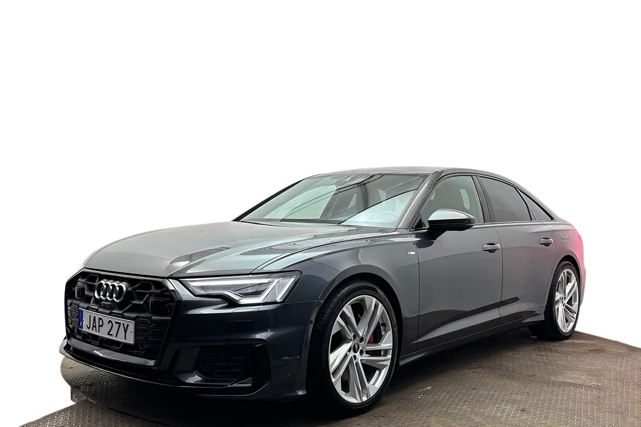 Audi A6 Sedan 55 TFSI e Q S Line Drag Matrix Navi Cockpit Stolminne 367hk – bild 1 av 35