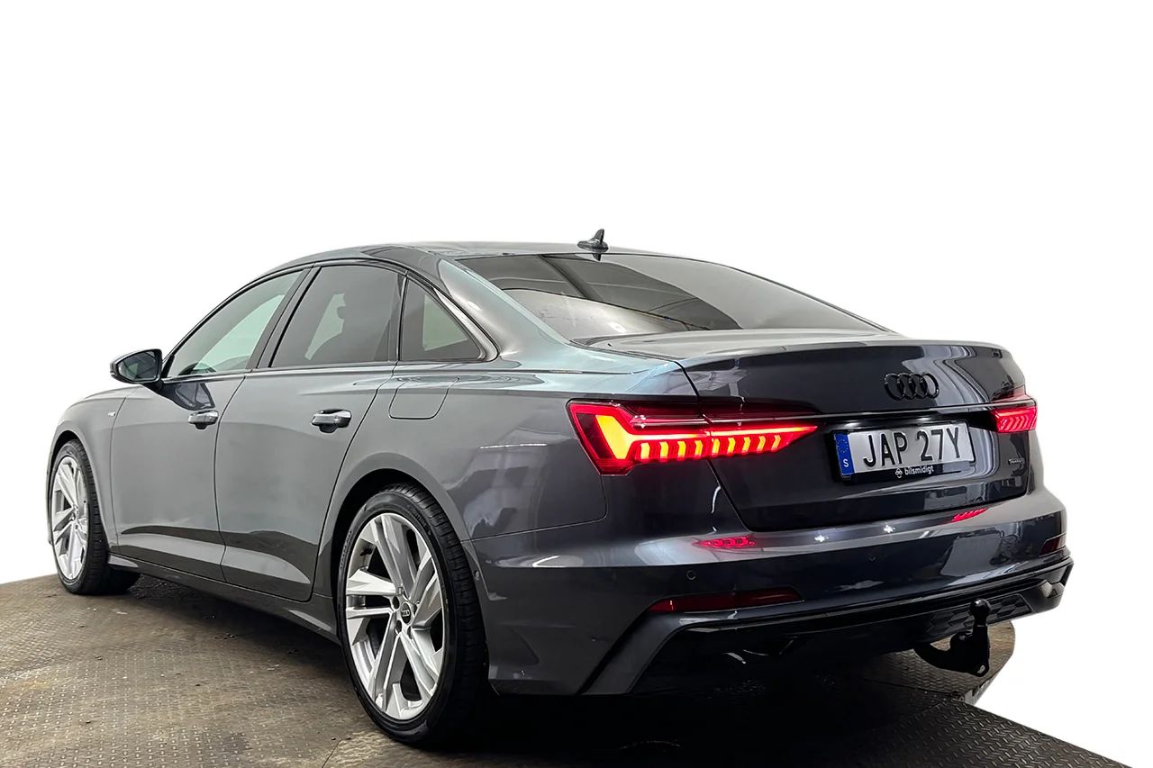 Audi A6 Sedan 55 TFSI e Q S Line Drag Matrix Navi Cockpit Stolminne 367hk – bild 7 av 35