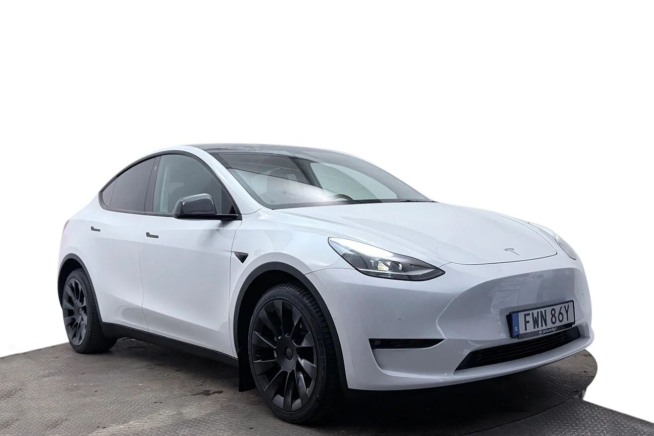Tesla Model Y Long Range AWD Drag V-Pump Premiumljud AI-Dator 514hk – bild 3 av 37