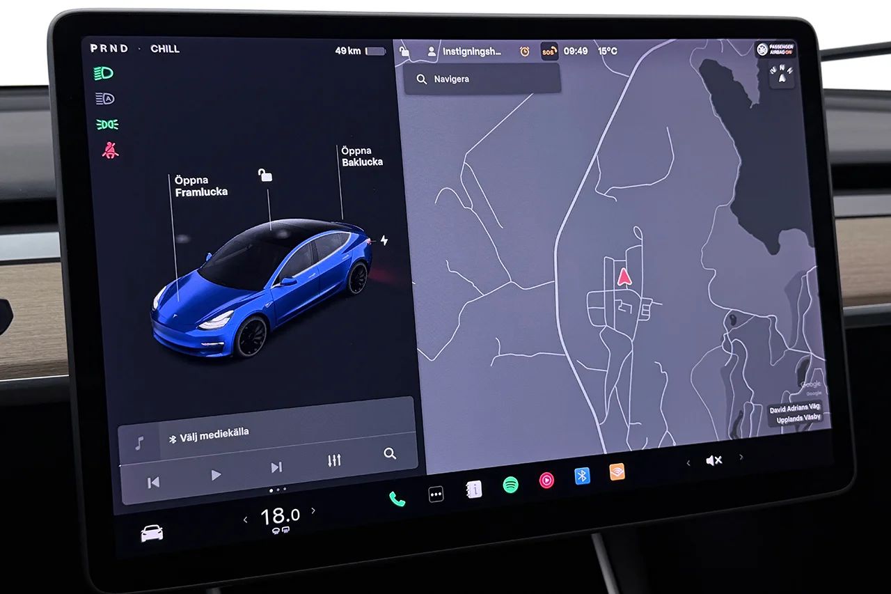 Tesla Model 3 Performance Pano Läder AP Premiumljud 513hk – bild 20 av 33