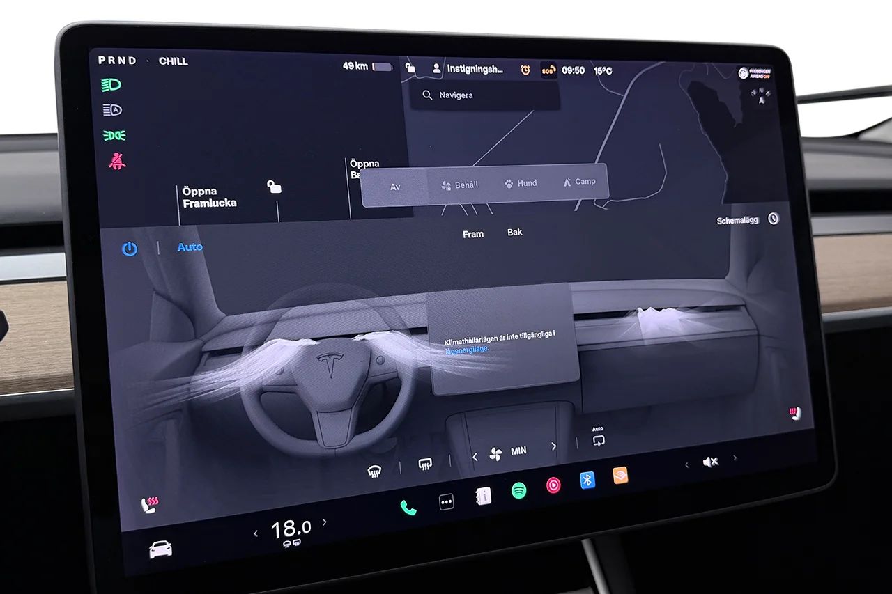 Tesla Model 3 Performance Pano Läder AP Premiumljud 513hk – bild 23 av 33