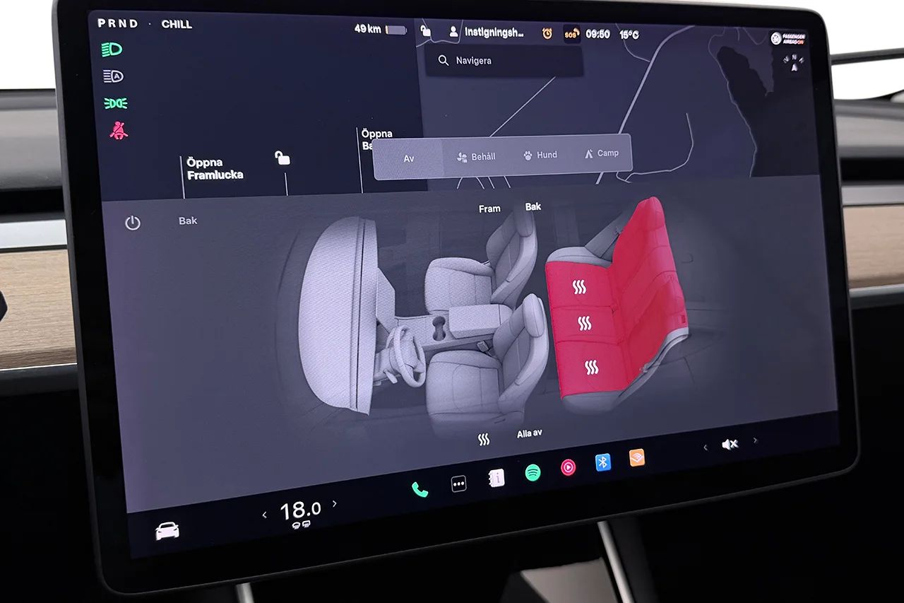 Tesla Model 3 Performance Pano Läder AP Premiumljud 513hk – bild 24 av 33