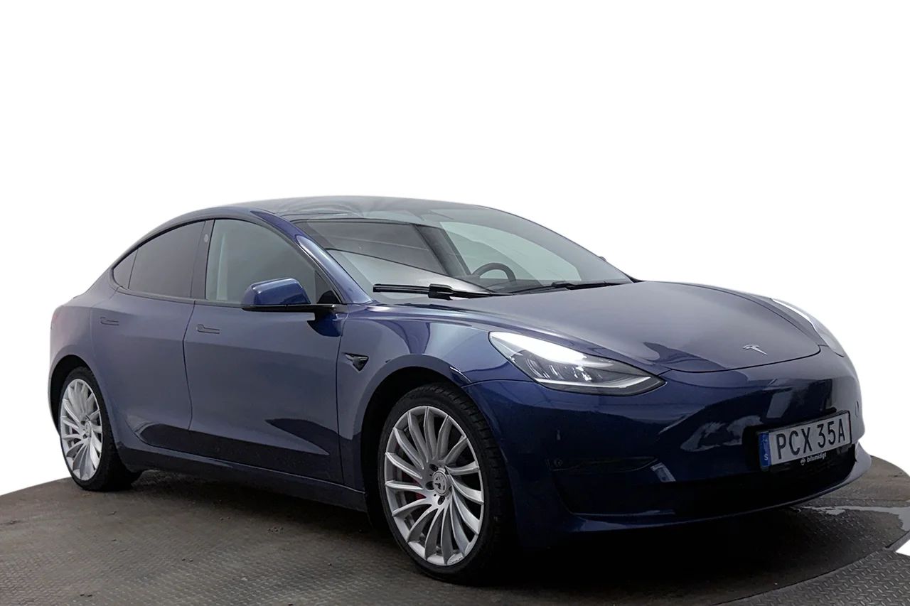 Tesla Model 3 Performance Pano Läder AP Premiumljud 513hk – bild 2 av 33