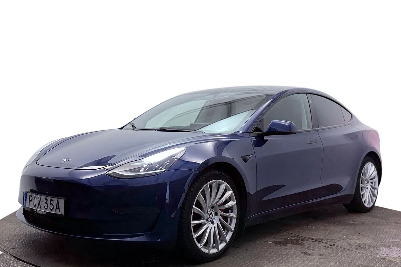 Tesla Model 3 Performance Pano Läder AP Premiumljud 513hk – bild 1 av 33