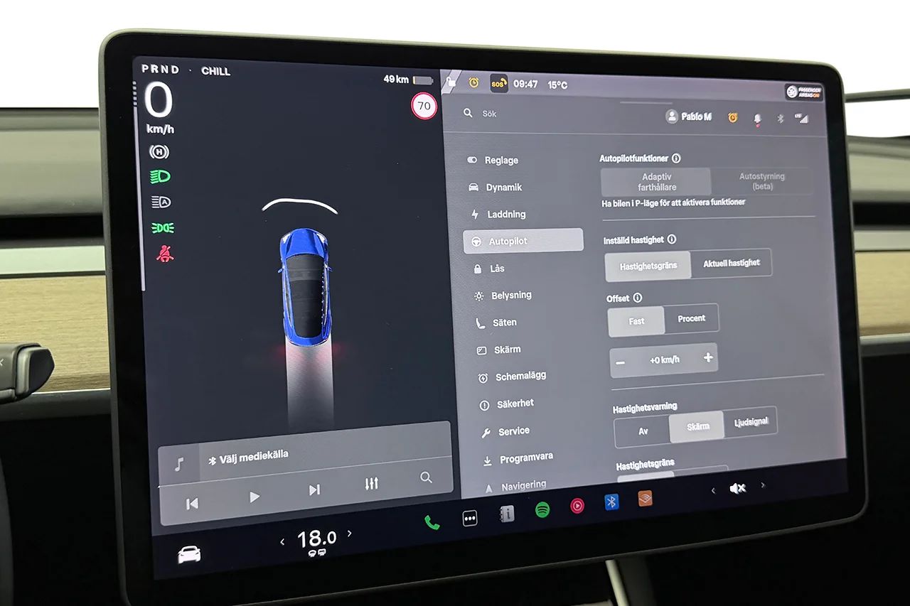 Tesla Model 3 Performance Pano Läder AP Premiumljud 513hk – bild 28 av 33