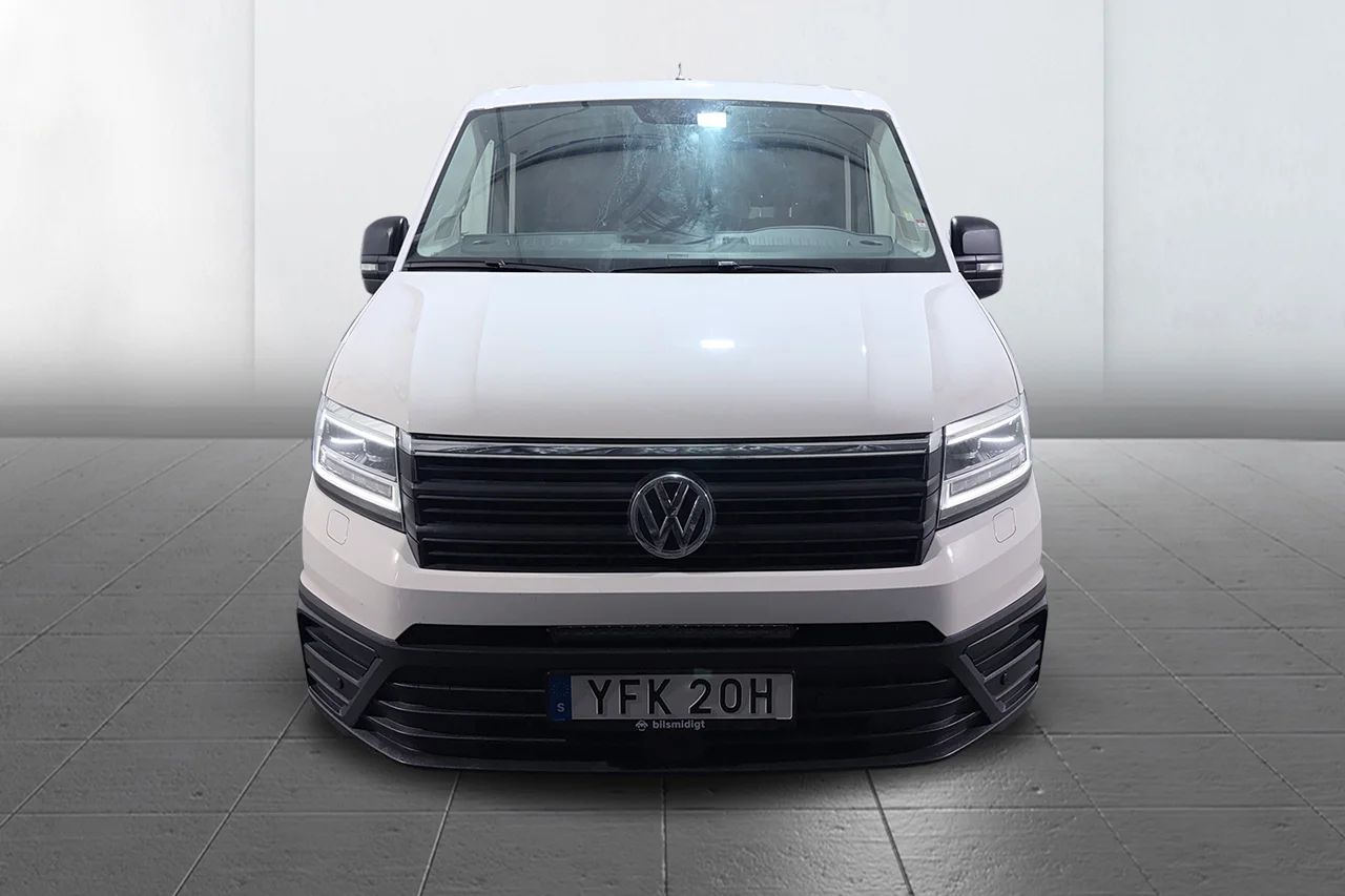 Volkswagen Crafter 35 2.0 TDI L3H2 Drag Inredd 3-sits Kamera Värmare MOMS – bild 2 av 27