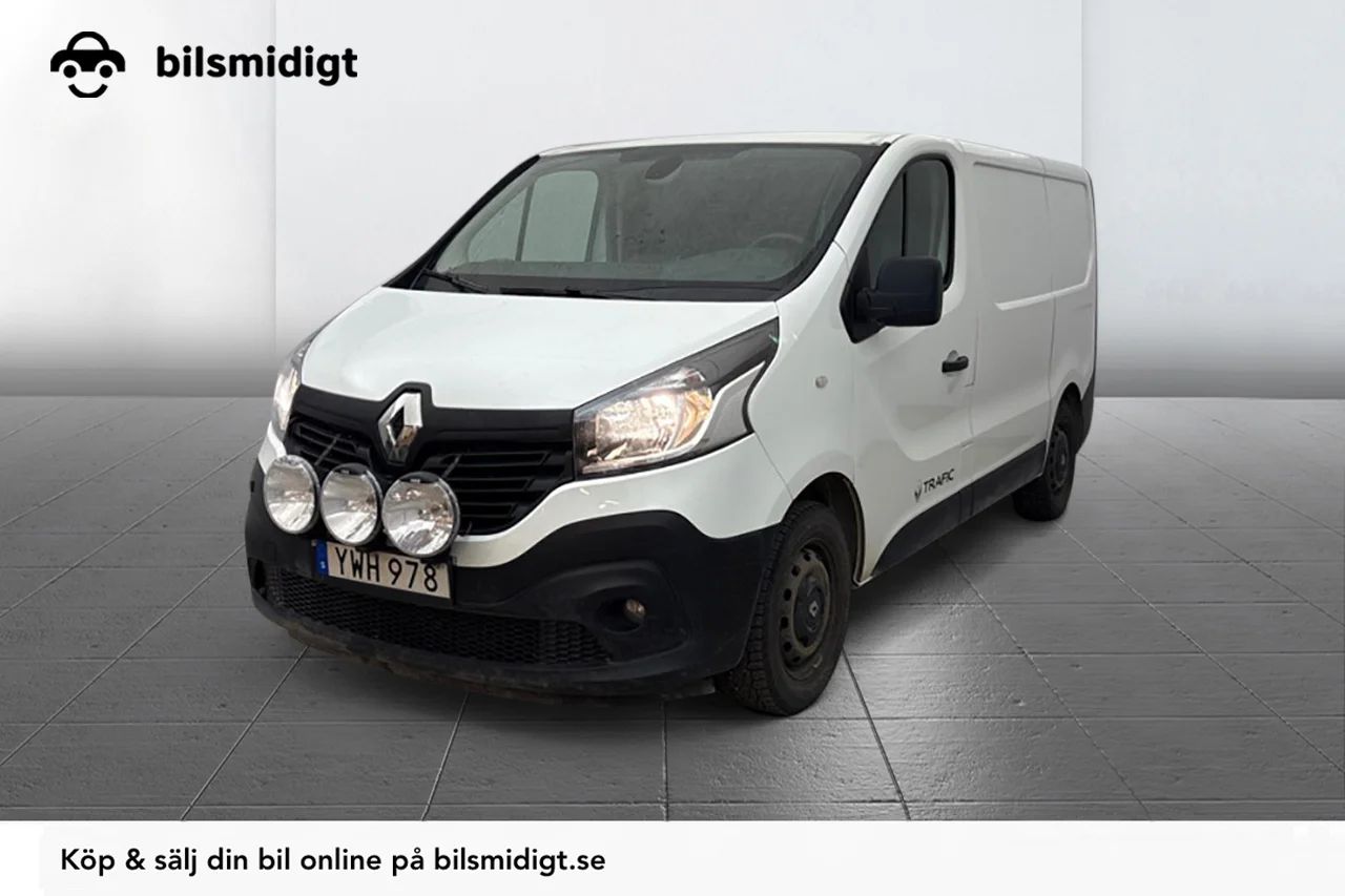 Renault Trafic Skåpbil 2.9t 1.6 dCi Drag Inredd 3sits Värmare MOMS – bild 1 av 8