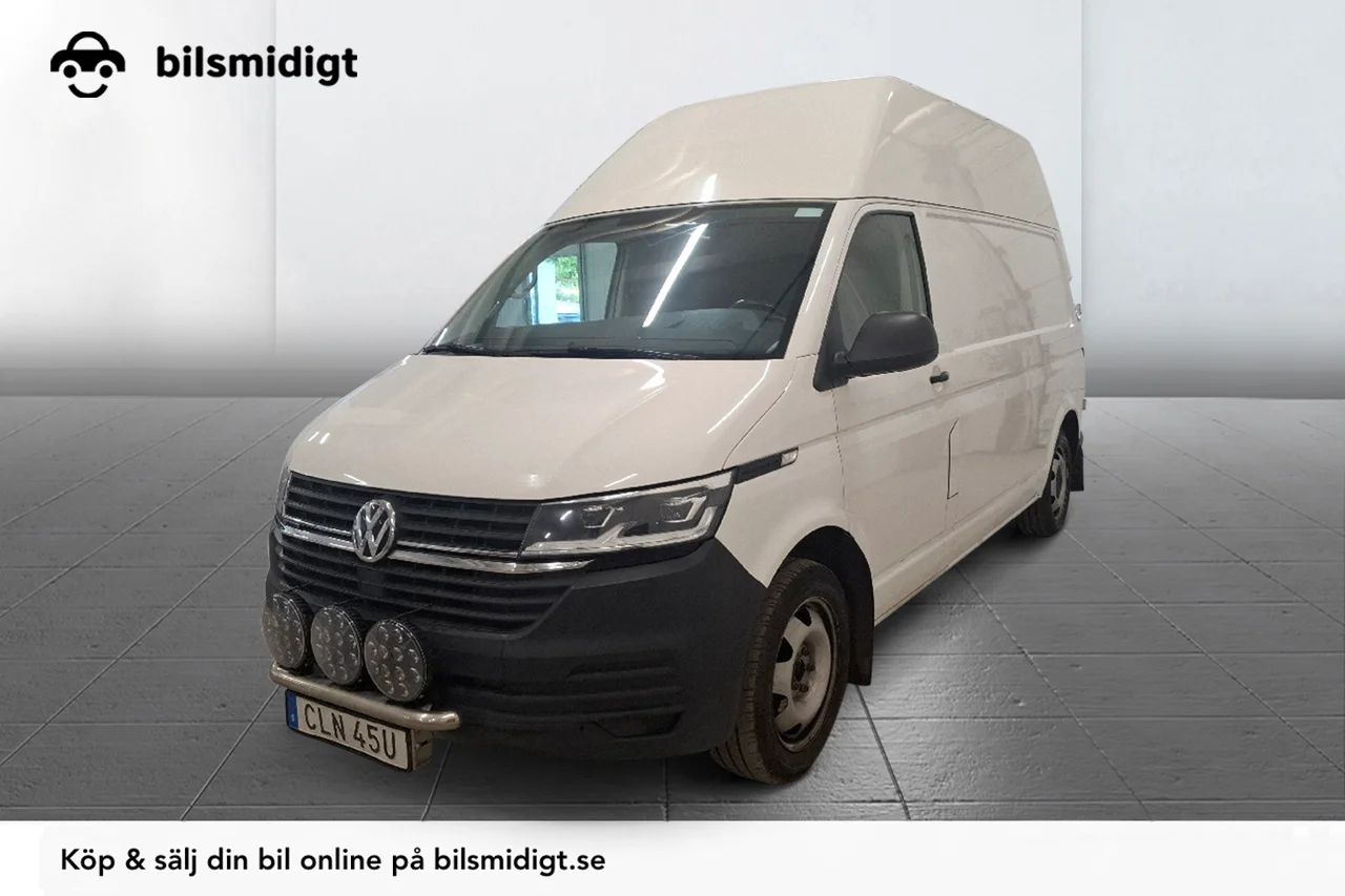 Volkswagen Transporter T32 2.0 TDI Aut 4M Extra Hög 3sits Värmare Navi P-Sens MOMS – bild 1 av 4