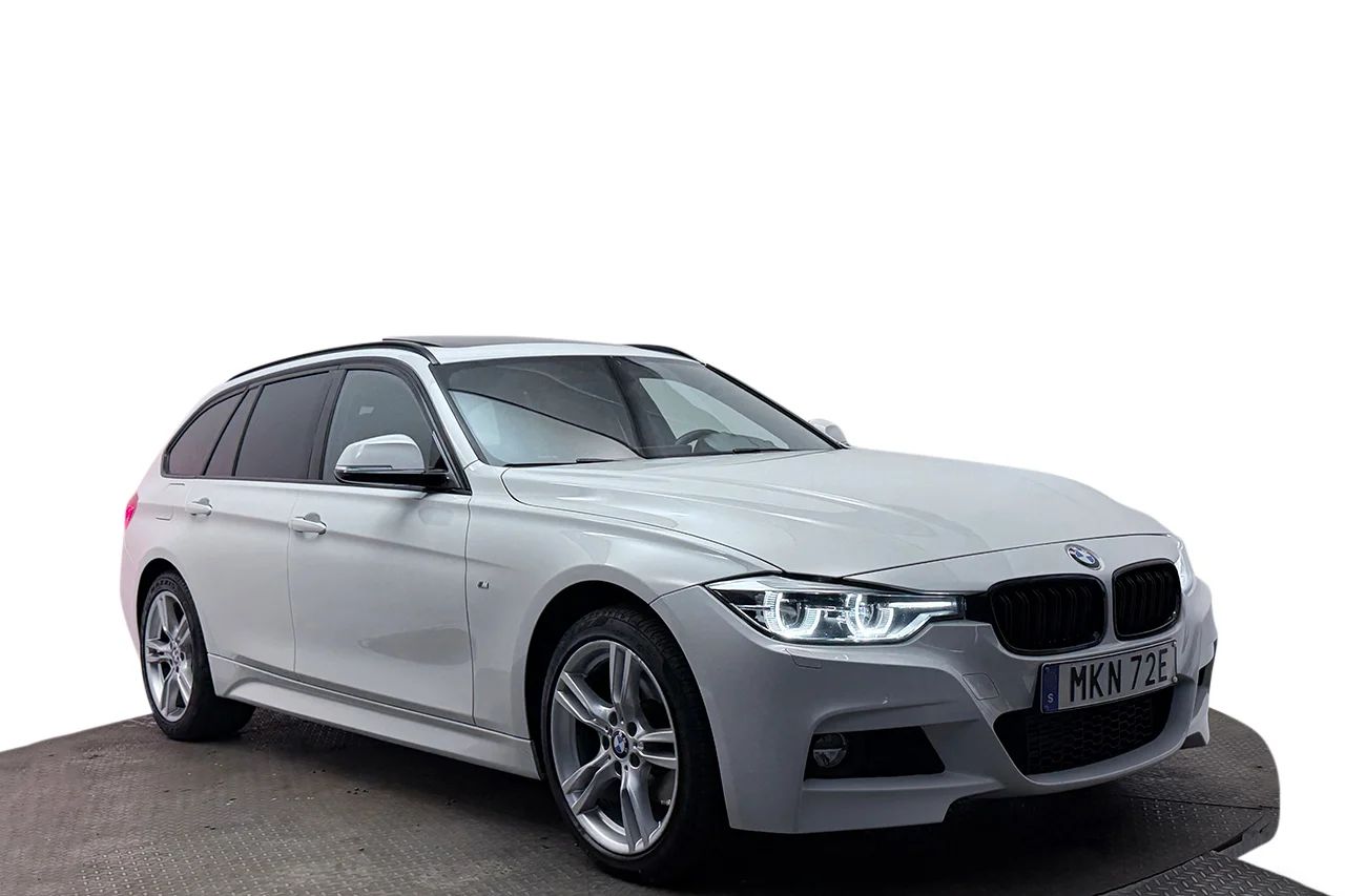 BMW 320d xDrive Touring Automat M Sport Drag Pano Navi Kamera Cockpit 190hk – bild 3 av 30