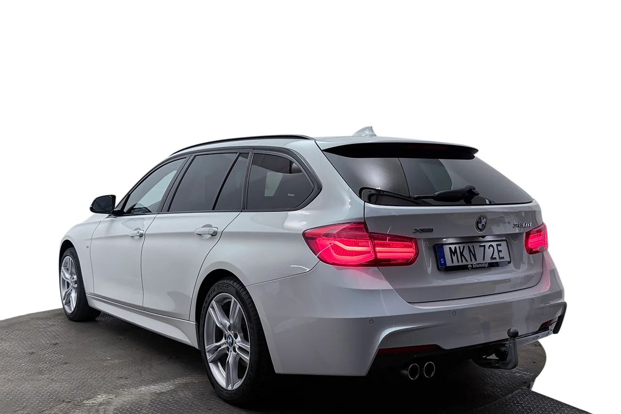 BMW 320d xDrive Touring Automat M Sport Drag Pano Navi Kamera Cockpit 190hk – bild 8 av 30