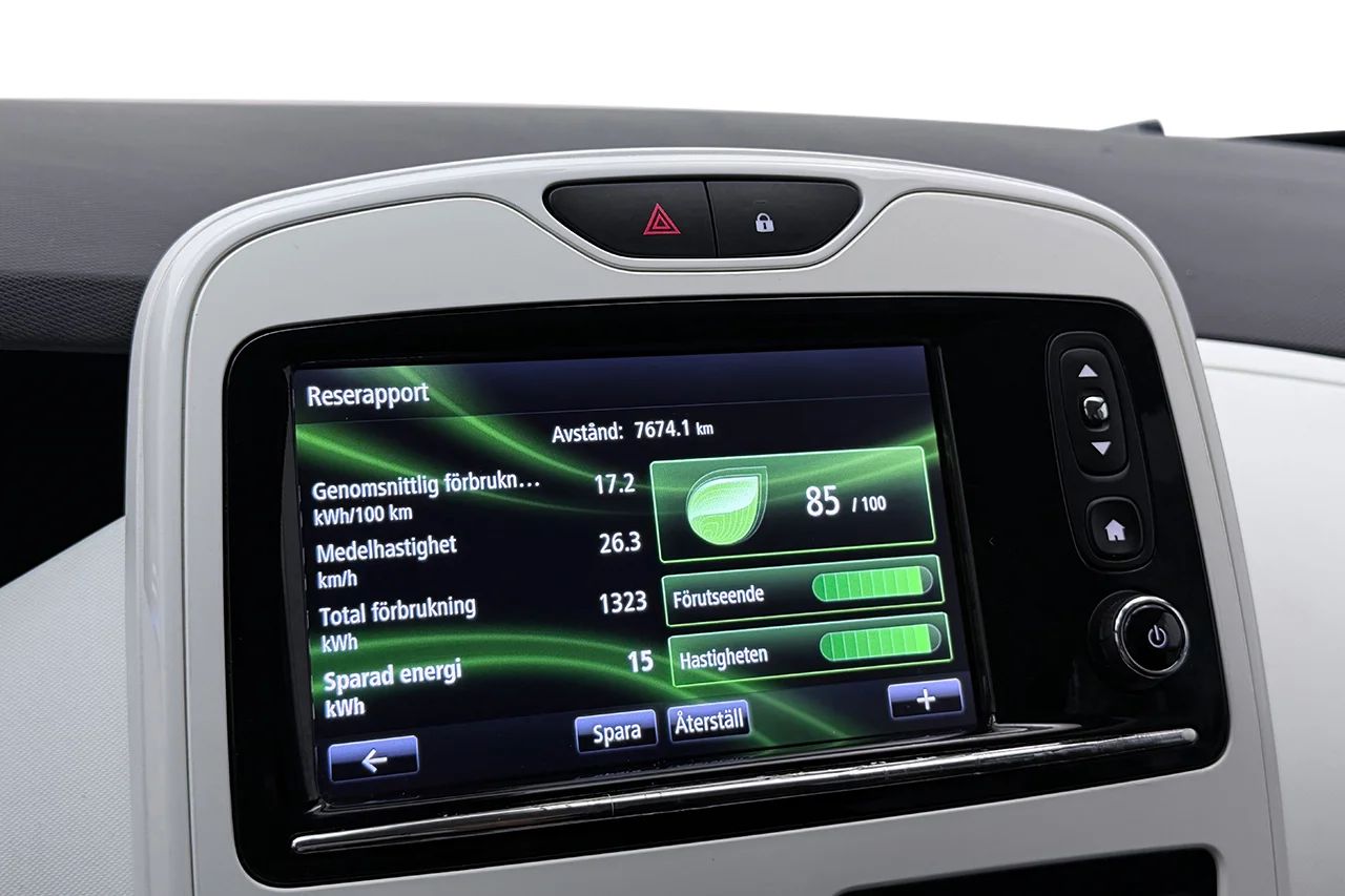 Renault ZOE R90 41 kWh Batteriköpt Navi Värmare 92hk – bild 19 av 30