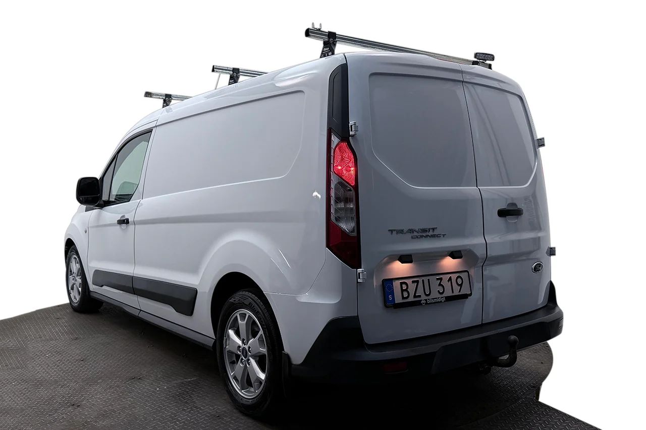 Ford Transit Connect 230 LWB 1.6 TDCi Drag 3-sits Inklädd Takräcke 95hk – bild 8 av 23