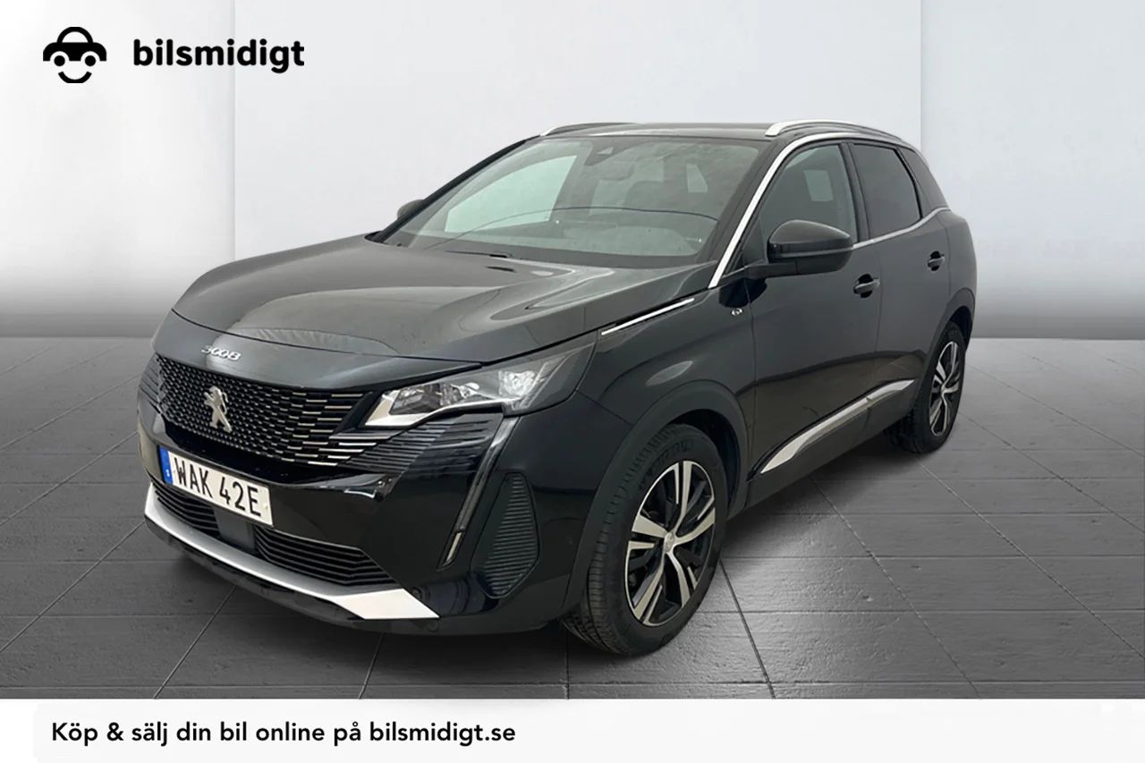 Peugeot 3008 1.2 PureTech GT Navi Kamera Delläder Cockpit MOMS – bild 1 av 11