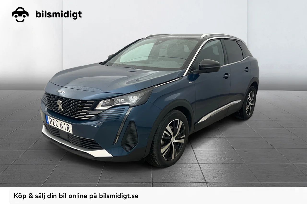 Peugeot 3008 1.2 PureTech GT Navi Kamera Delläder Cockpit MOMS – bild 1 av 11