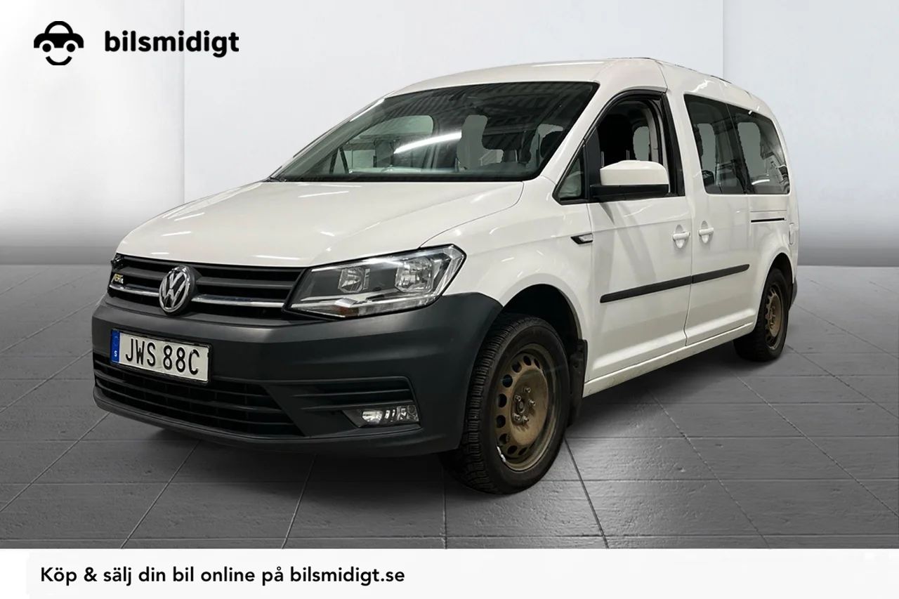 Volkswagen e-Caddy Maxi ABT 37.3 kWh 5-sits Drag P-Sens MOMS 113hk