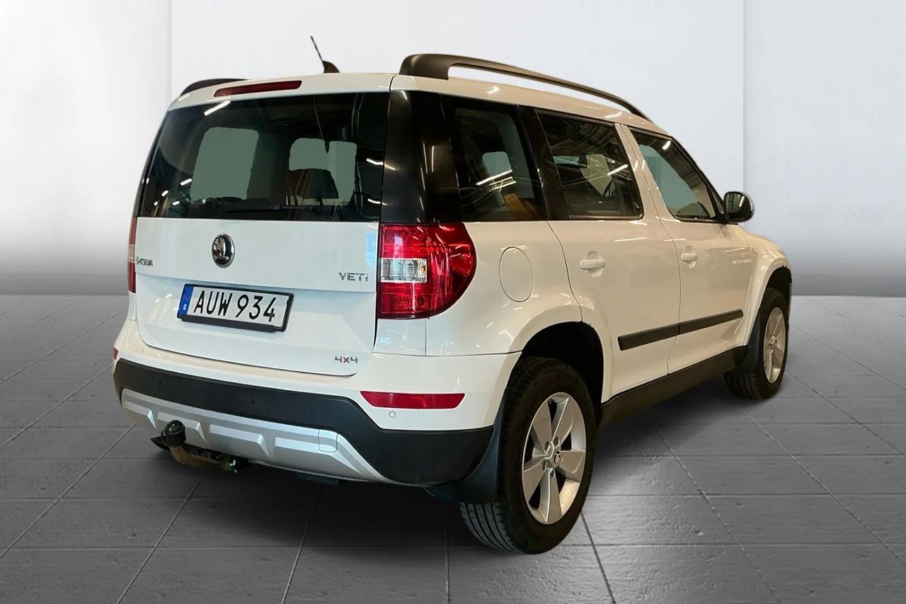 Skoda Yeti Outdoor 2.0 TDI 4x4 Ambition Drag P-Sens Värmare 110hk – bild 4 av 9