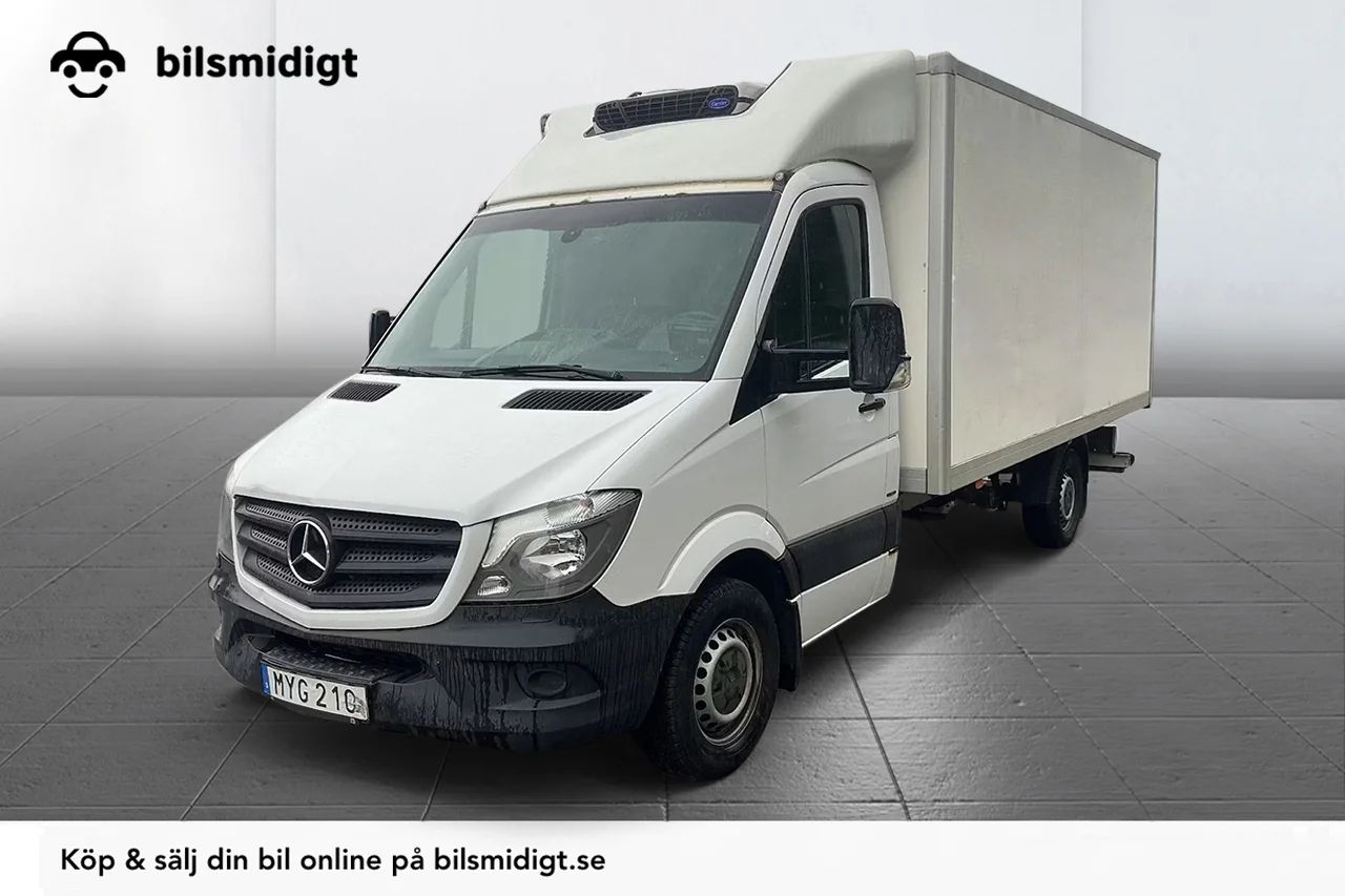 Mercedes-Benz Sprinter 319 Chassi 3.0 V6 Aut KYLBIL Kamera BG-Lyft 3sits 190hk – bild 1 av 8