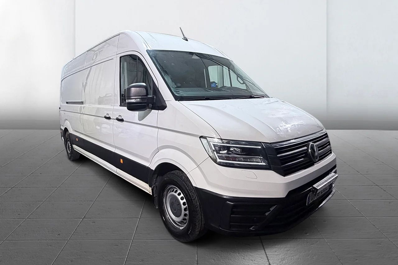 Volkswagen Crafter 35 2.0 TDI L4H3 Automat 2xSidodörr 3-sits Värmare Kamera MOMS 177hk – bild 3 av 29