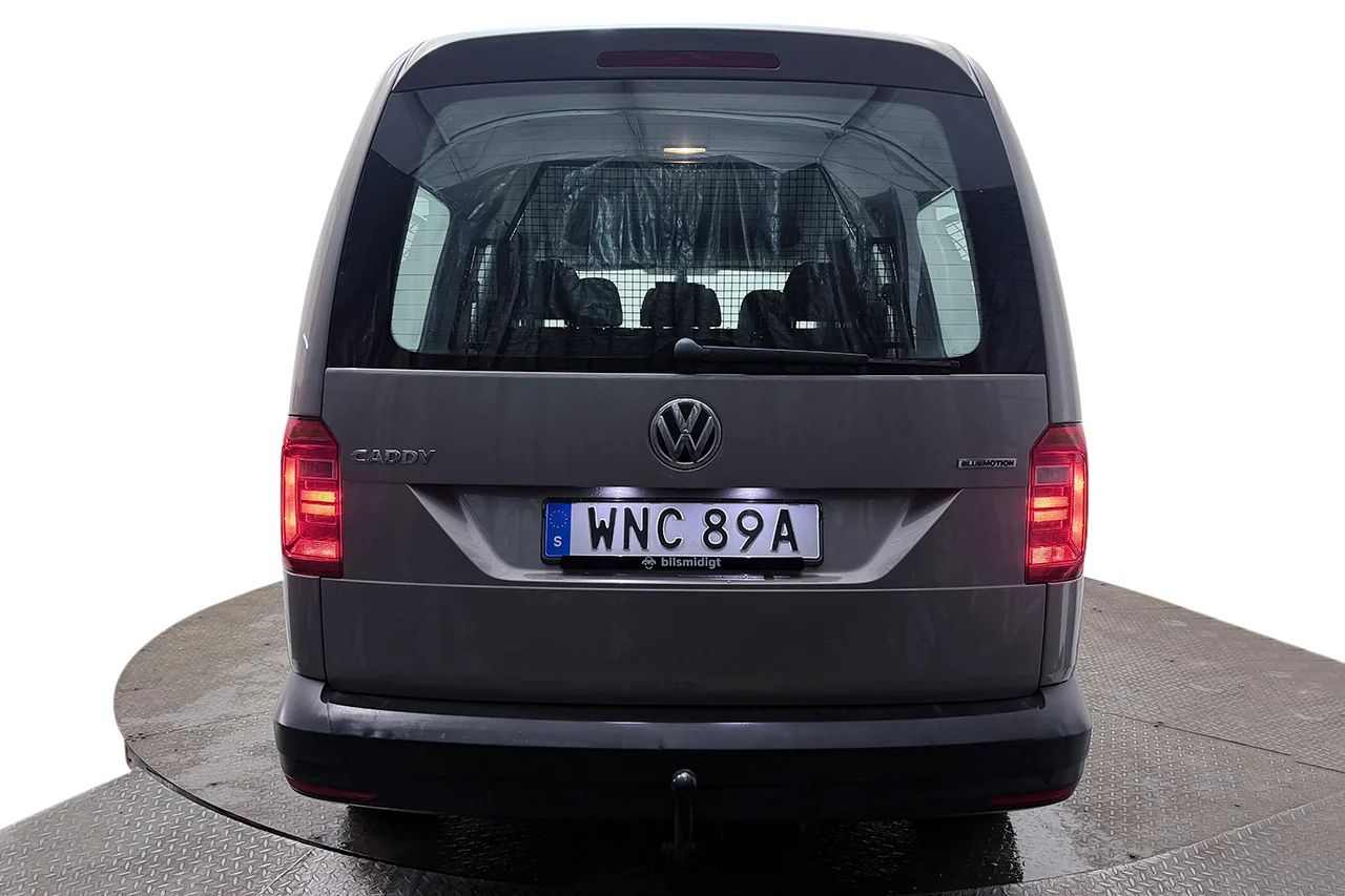 Volkswagen Caddy Maxi Combi 1.4 TGI Automat CNG Drag 5-sits P-Sensorer MOMS 110hk – bild 6 av 24