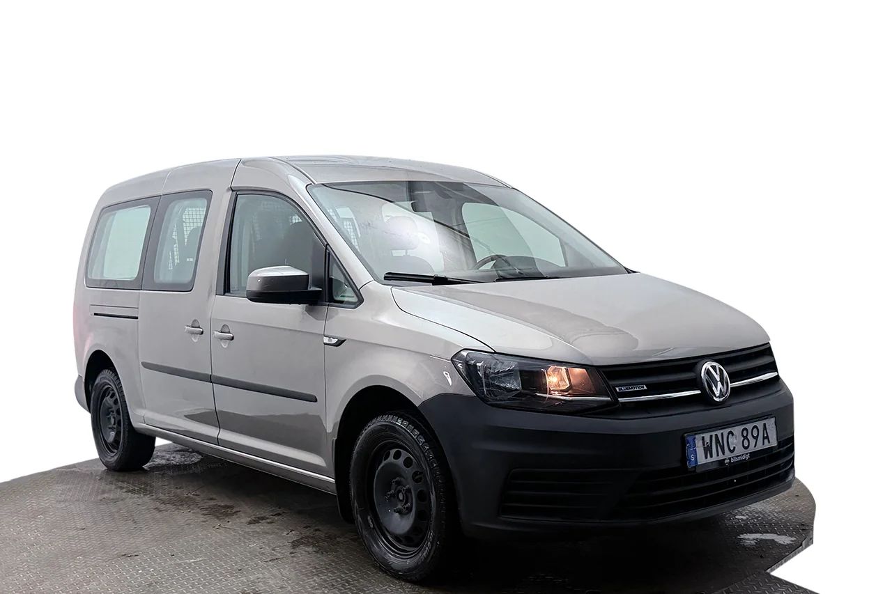 Volkswagen Caddy Maxi Combi 1.4 TGI Automat CNG Drag 5-sits P-Sensorer MOMS 110hk – bild 3 av 24
