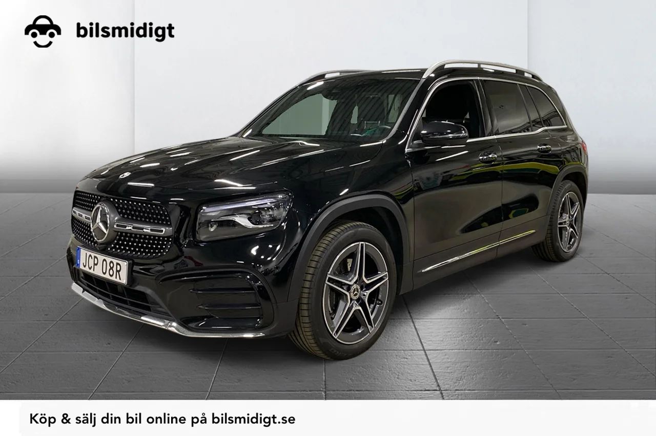 Mercedes-Benz GLB 200 AMG Premium Advanced Drag 360° Navi Läder MOMS – bild 1 av 12