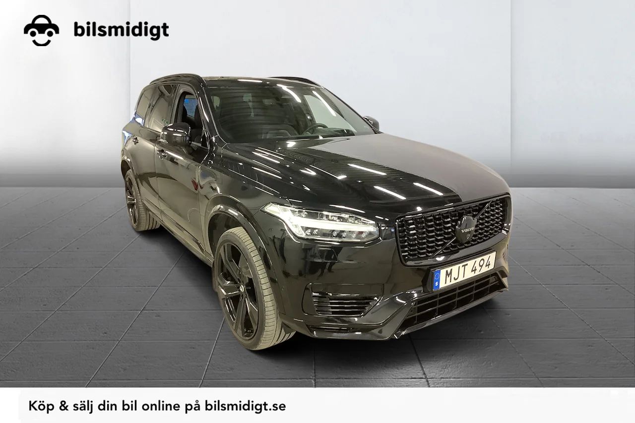 Volvo XC90 Recharge T8 AWD Ultimate Dark 7sits Luft 360° B&W 456hk – bild 1 av 4