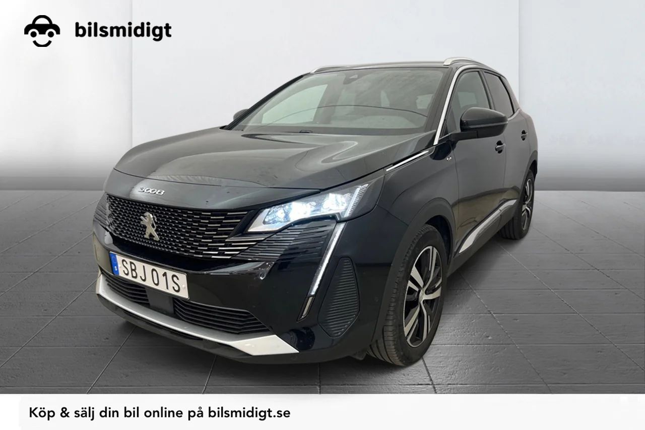 Peugeot 3008 1.2 PureTech GT Navi Kamera Delläder Cockpit MOMS – bild 1 av 10
