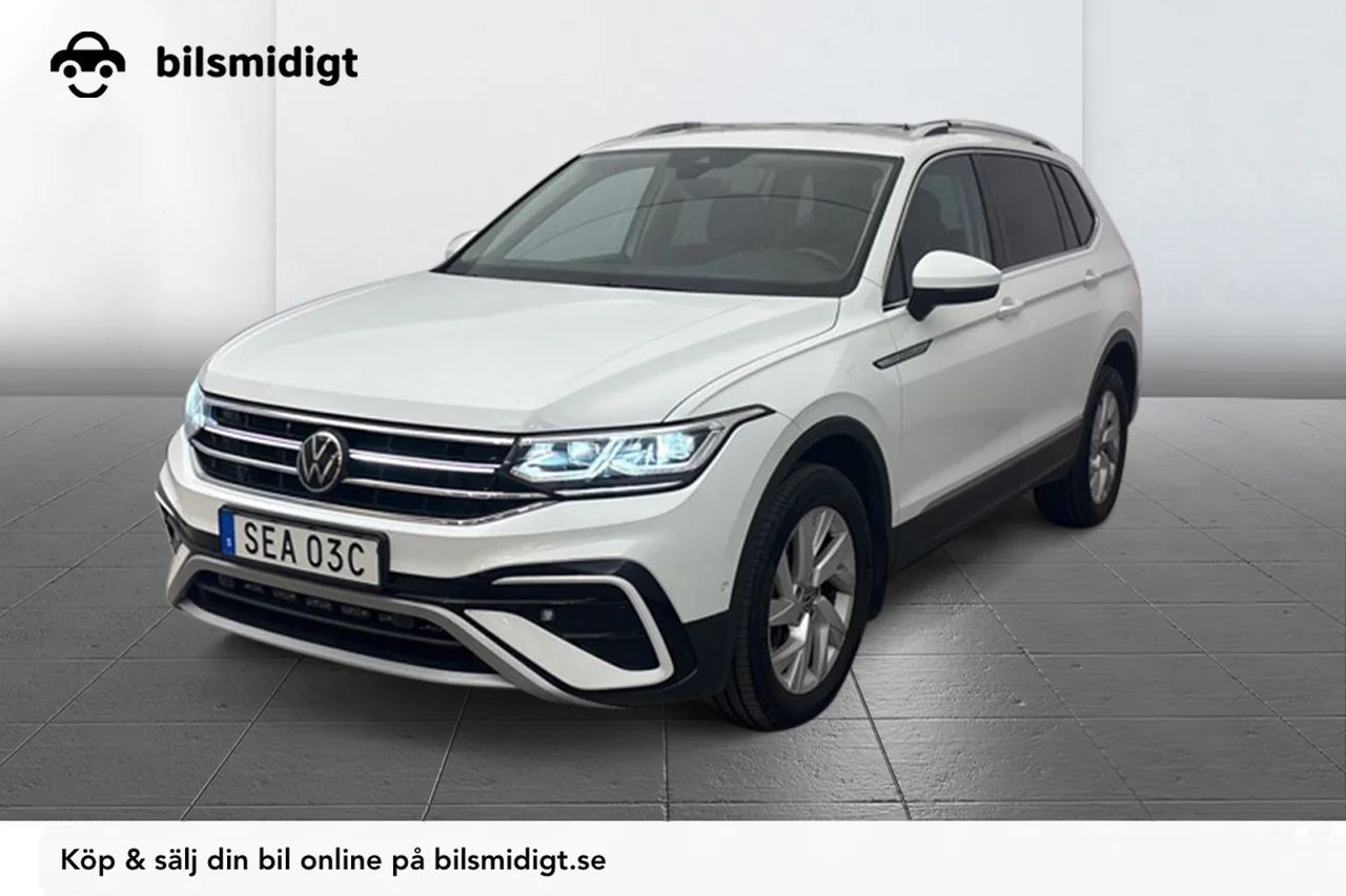 Volkswagen Tiguan Allspace 2.0 TDI 4Motion Elegance 5sits Drag Kamera Värmare Cockpit MOMS 200hk