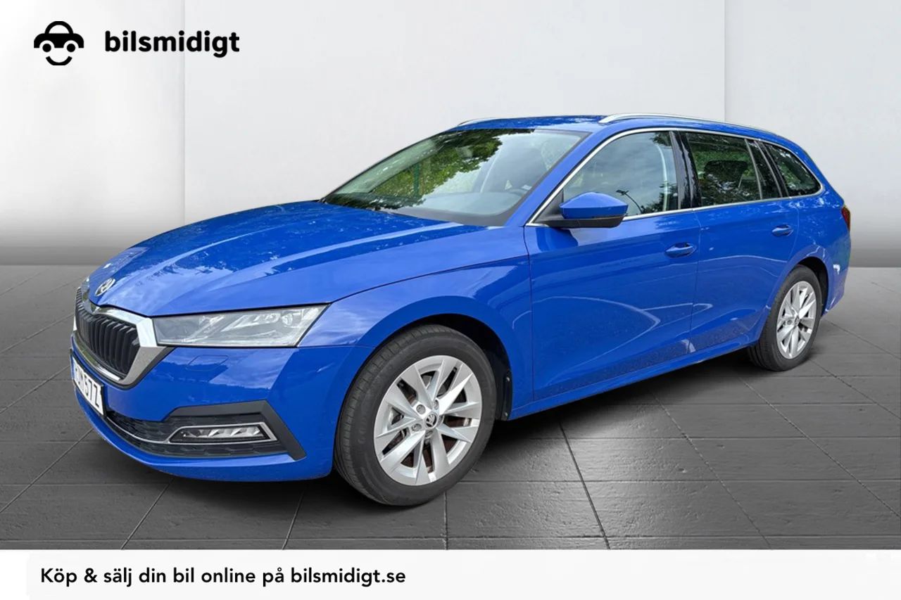 Škoda Octavia Kombi 1.0 TSI Style Cockpit Kamera SmartLink MOMS 110hk – bild 1 av 7
