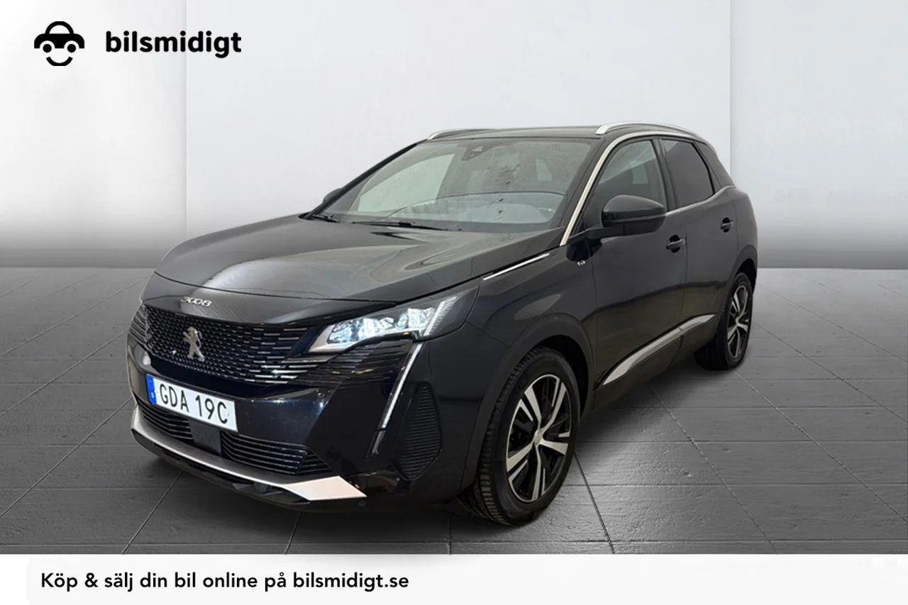 Peugeot 3008 1.2 PureTech GT Navi Kamera Delläder Cockpit MOMS – bild 1 av 10