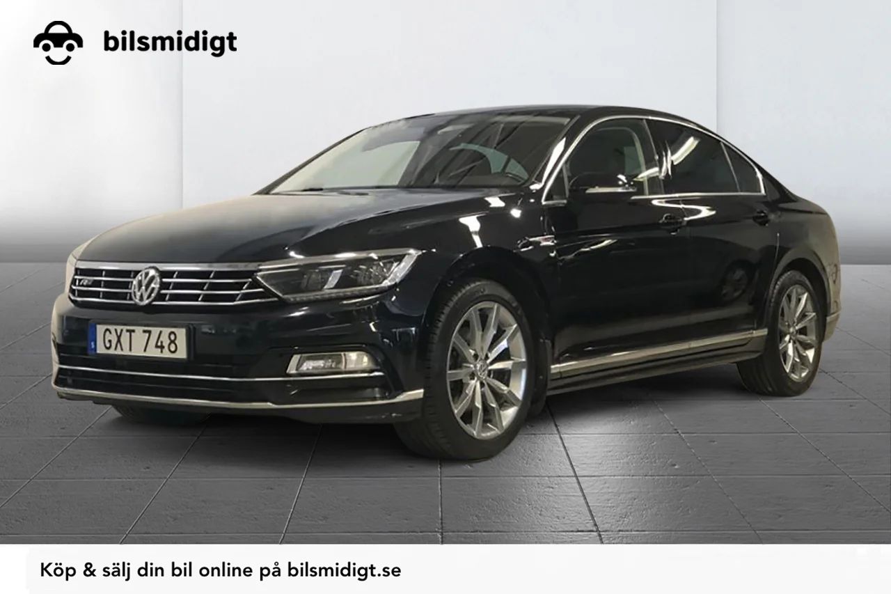 Volkswagen Passat 2.0 TDI Sedan 4M GT R-Line Executive Drag Läder Värmare 190hk – bild 1 av 12