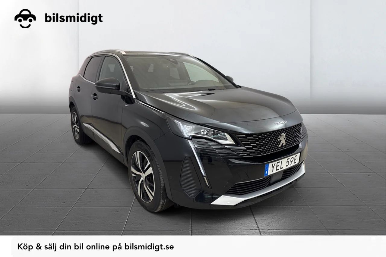 Peugeot 3008 1.2 PureTech GT Navi Kamera Delläder Cockpit MOMS – bild 1 av 10
