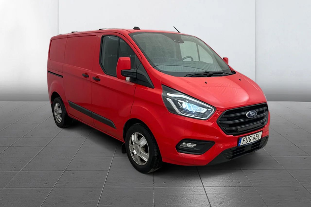 Ford Transit Custom 340 2.0 Aut L1 2xSidodörr 3sits Kamera Värmare MOMS – bild 3 av 9