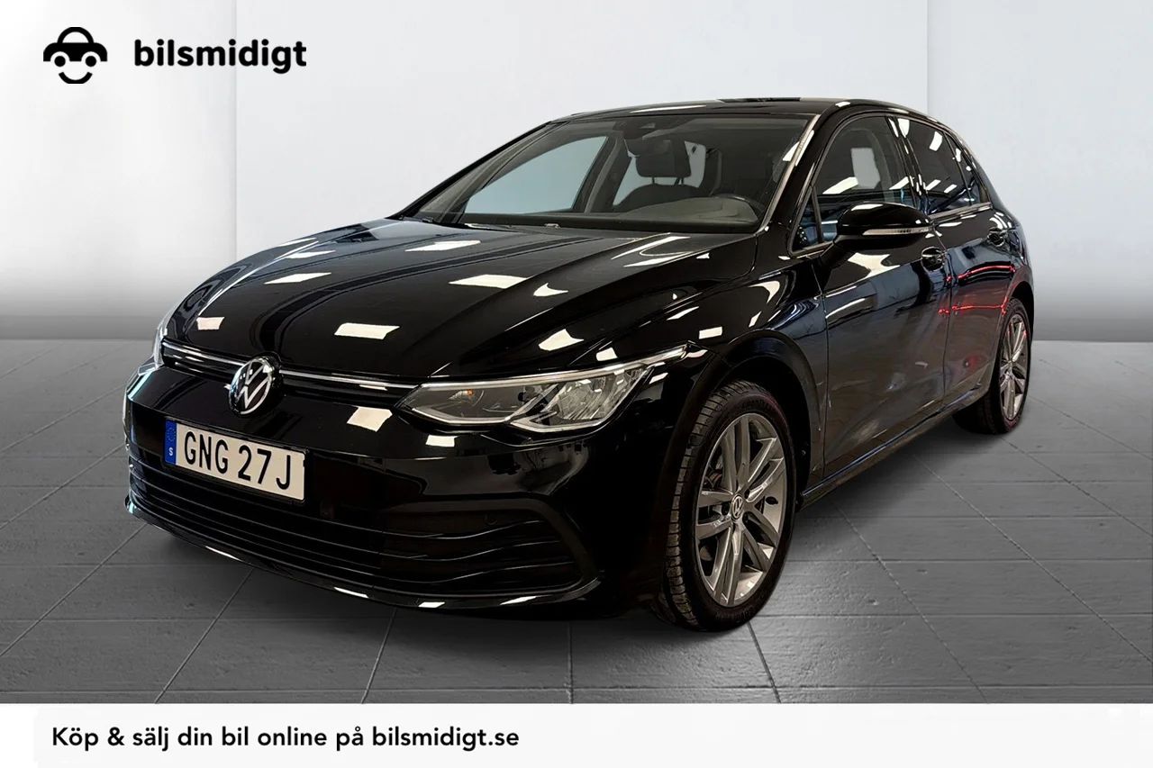 Volkswagen Golf 1.0 eTSI Aut Vinterpkt Cockpit AdaptivFH 110hk – bild 1 av 11