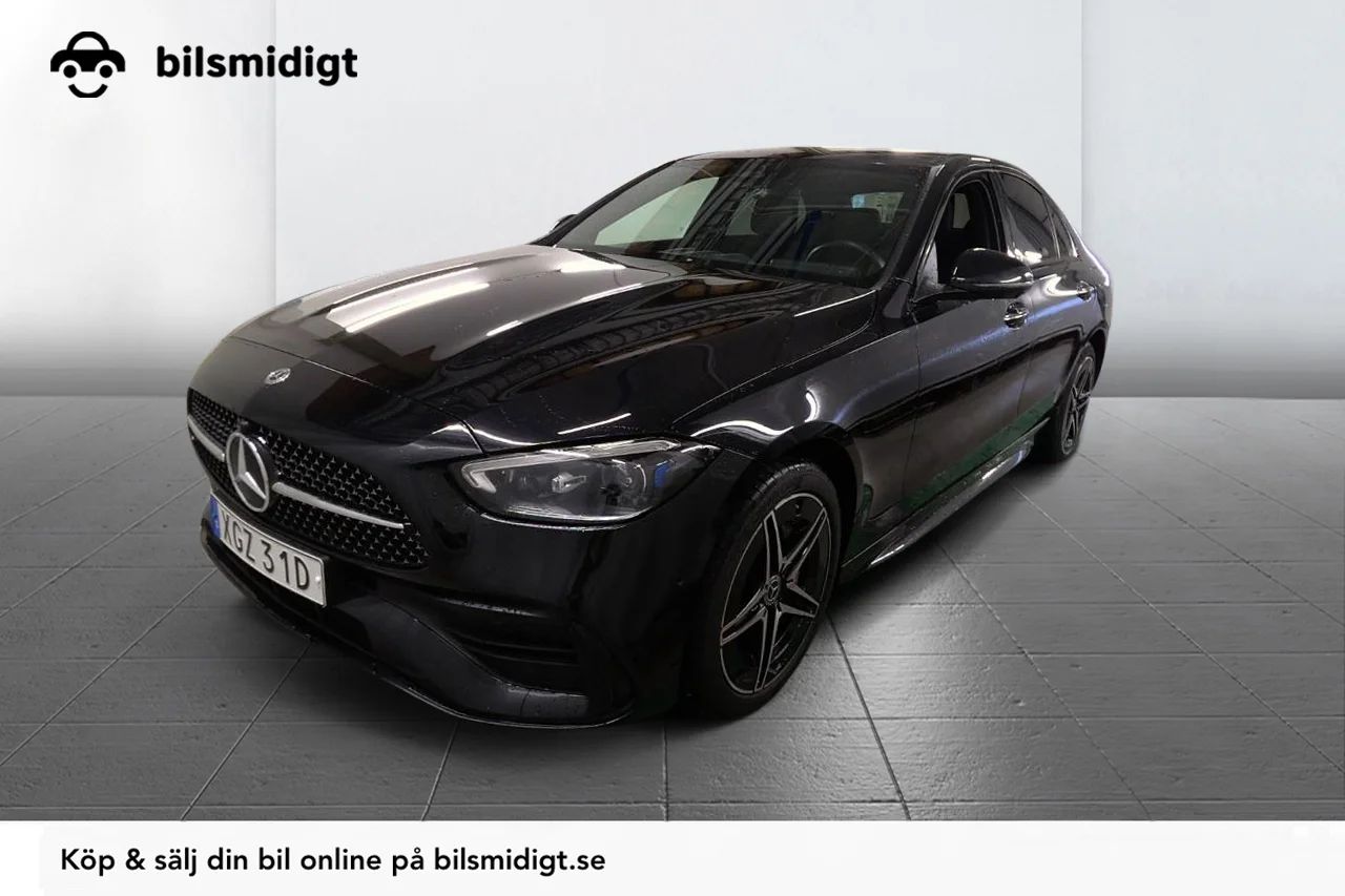Mercedes-Benz C 400 e 4M AMG Drag Navi Burmester MOMS 381hk