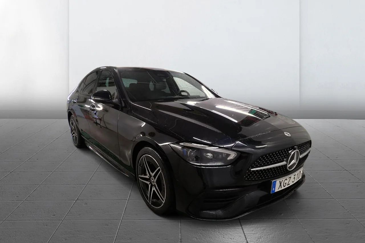 Mercedes-Benz C 400 e 4M AMG Drag Navi Burmester MOMS 381hk – bild 3 av 8