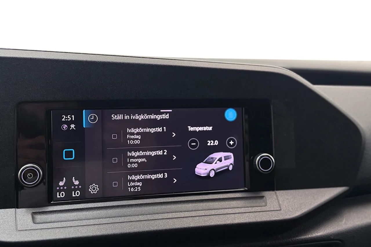 Volkswagen Caddy 2.0 TDI Automat Life 5-sits ergoComfort Värmare Kamera MOMS – bild 24 av 35