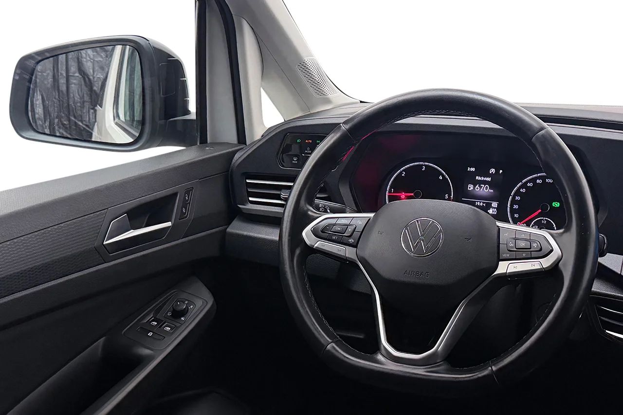 Volkswagen Caddy 2.0 TDI Automat Life 5-sits ergoComfort Värmare Kamera MOMS – bild 17 av 35