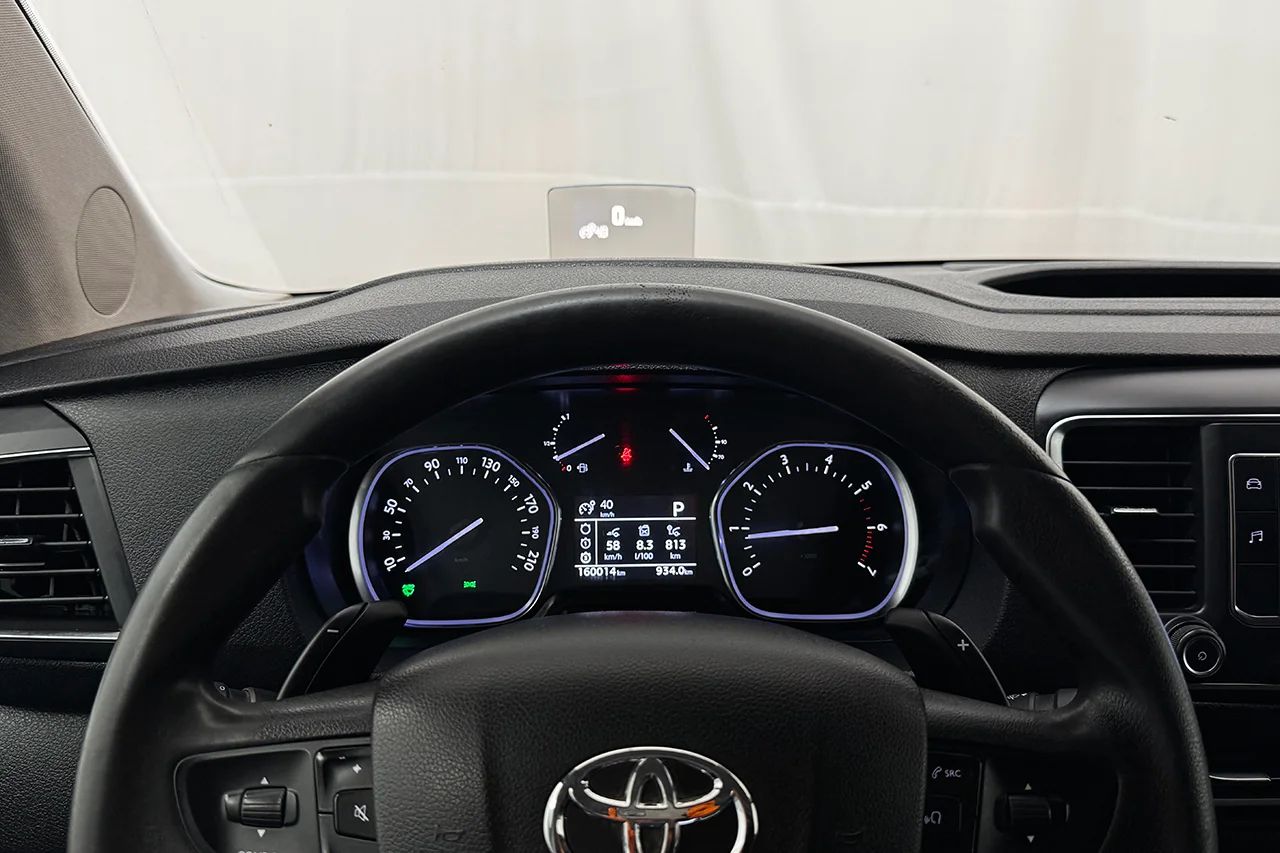 Toyota ProAce Verso 2.0 D-4D Aut Lång 9sits Drag HeadUp Värmare MOMS 177hk – bild 16 av 29