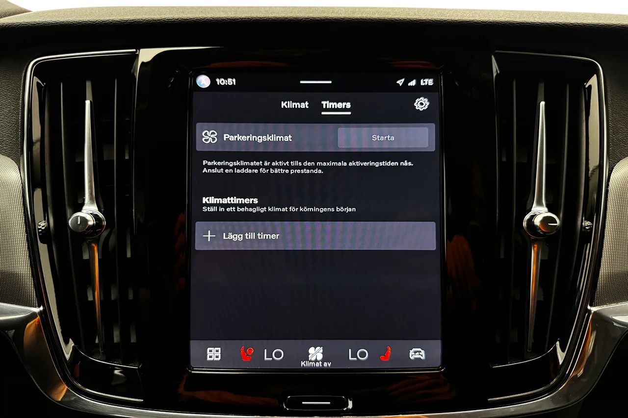 Volvo V90 T6 Plug-In Hybrid AWD Drag Navi 360° Kameravy BLIS Värmare H/K MOMS 350hk – bild 22 av 33