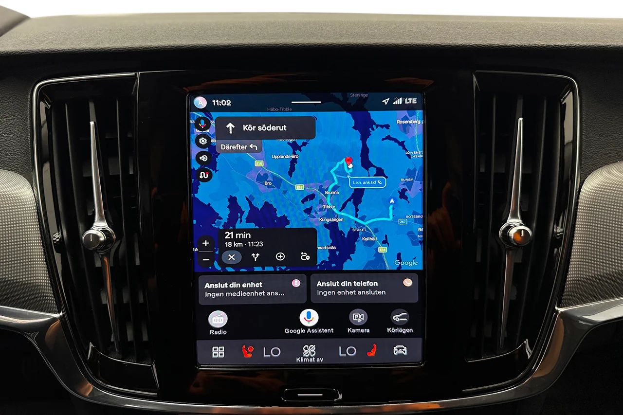 Volvo V90 T6 Plug-In Hybrid AWD Drag Navi 360° Kameravy BLIS Värmare H/K MOMS 350hk – bild 20 av 33