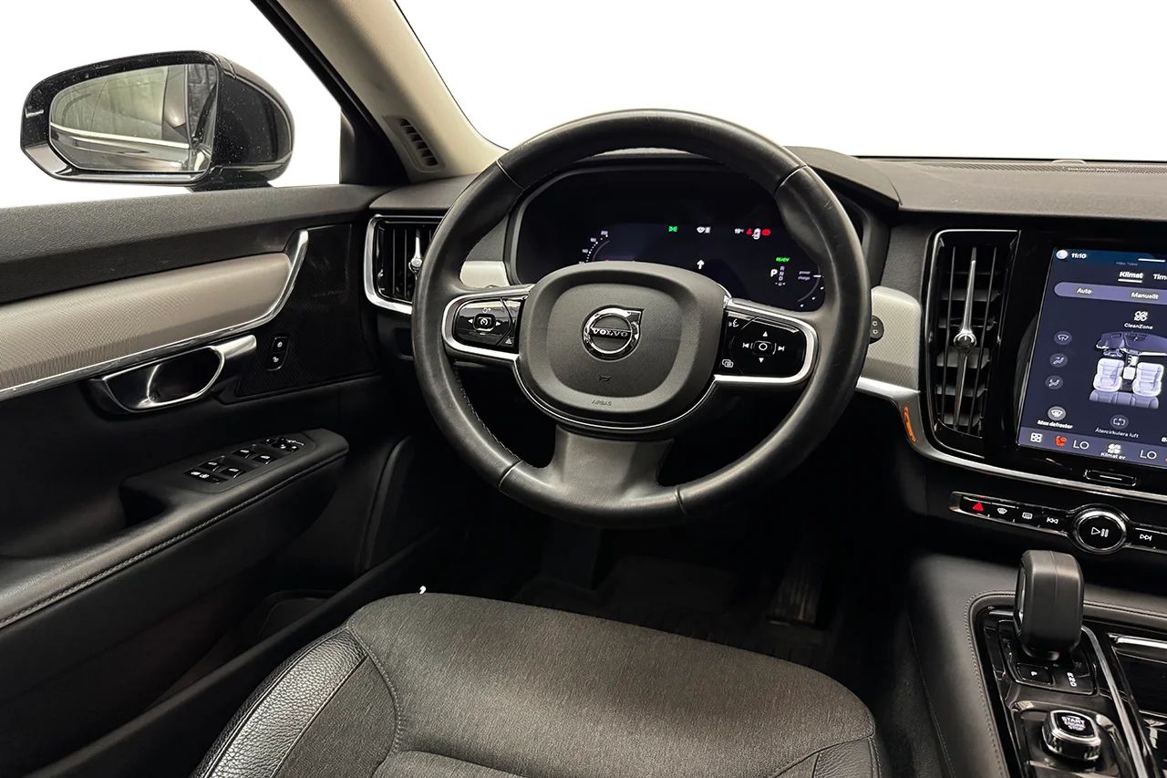 Volvo V90 T6 Plug-In Hybrid AWD Drag Navi 360° Kameravy BLIS Värmare H/K MOMS 350hk – bild 15 av 33