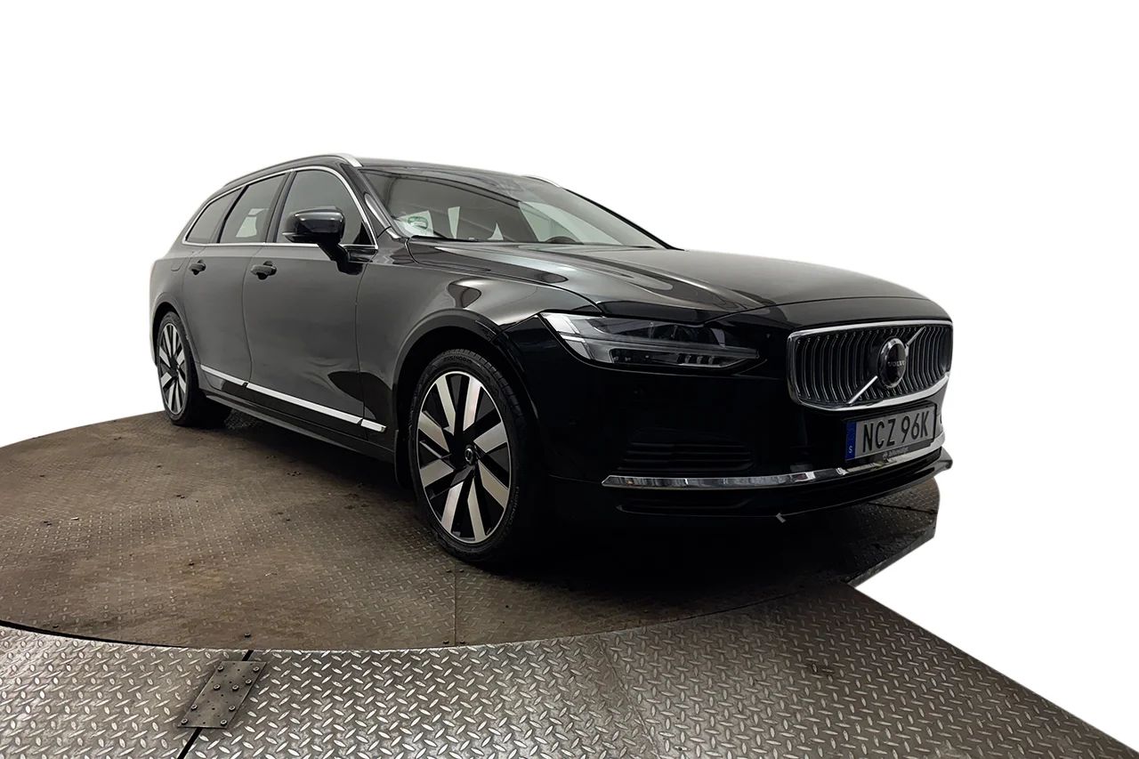 Volvo V90 T6 Plug-In Hybrid AWD Drag Navi 360° Kameravy BLIS Värmare H/K MOMS 350hk – bild 3 av 33
